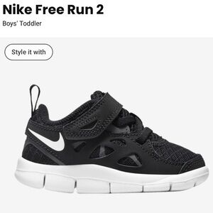 Nike Black and White Sneakers